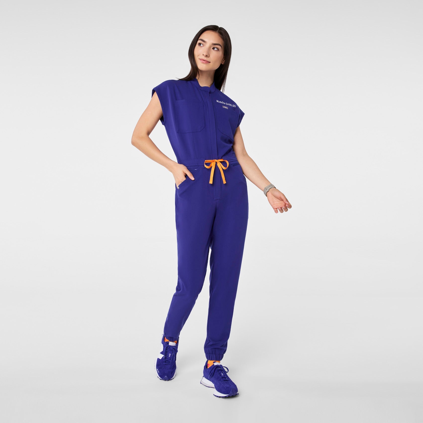 Rafaela Jogger ScrubJumpsuit™ - Deep Royal Blue