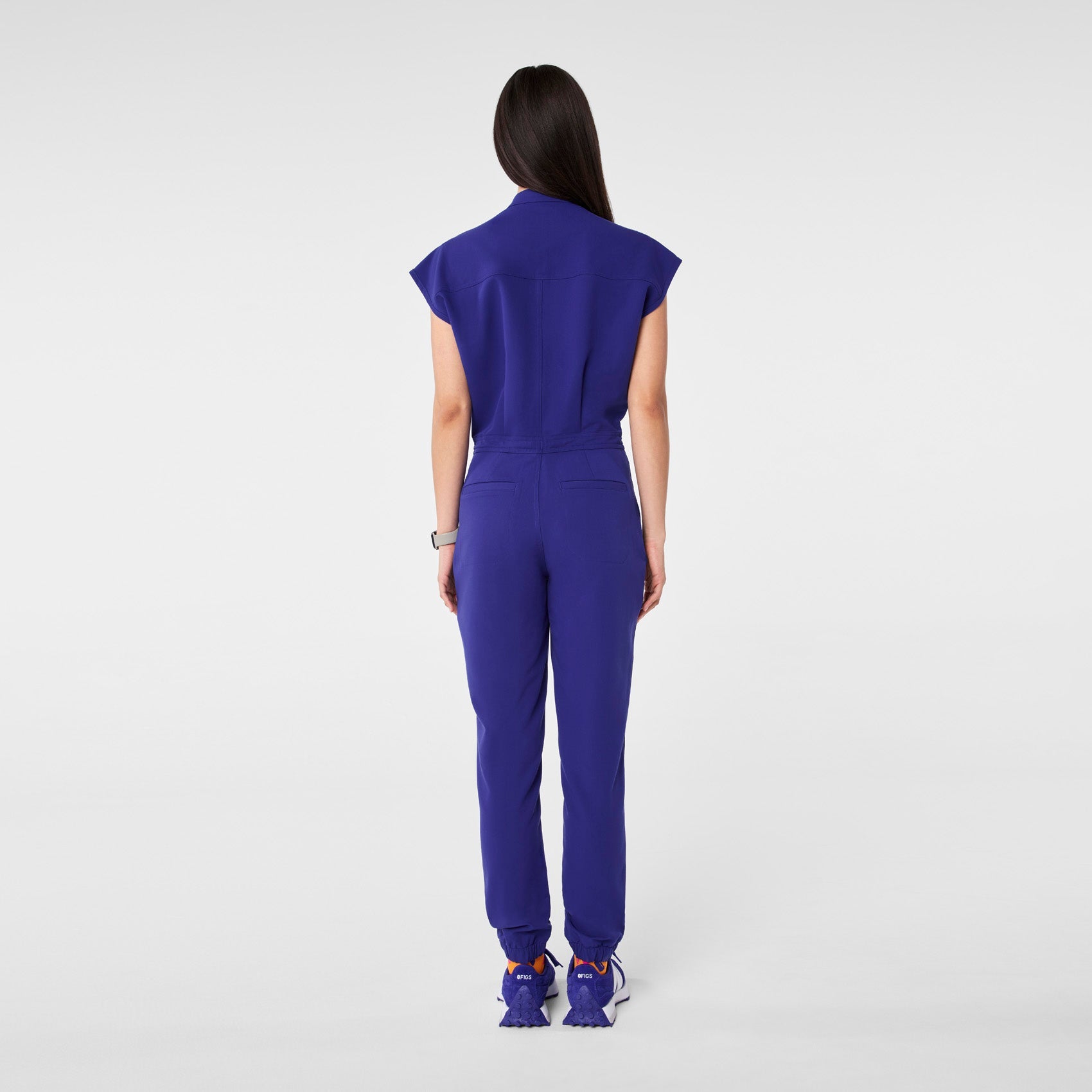 Rafaela Jogger ScrubJumpsuit™ - Deep Royal Blue