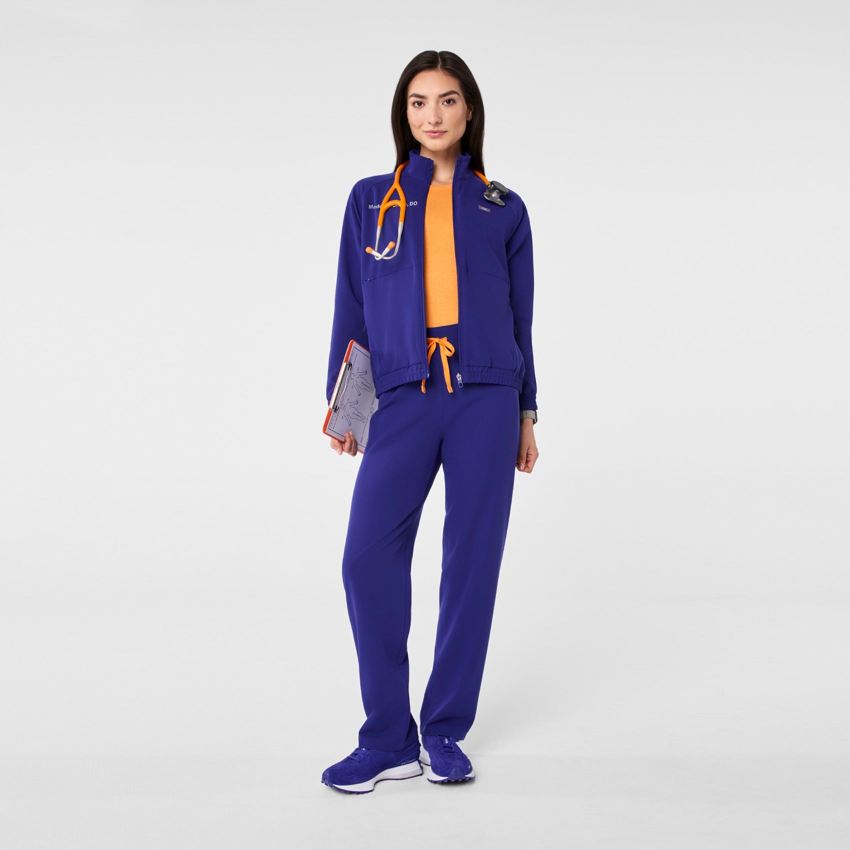 Sydney Scrub Jacket - Deep Royal Blue
