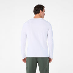 My First Name is Doctor Long-Sleeve Underscrub - Optic White