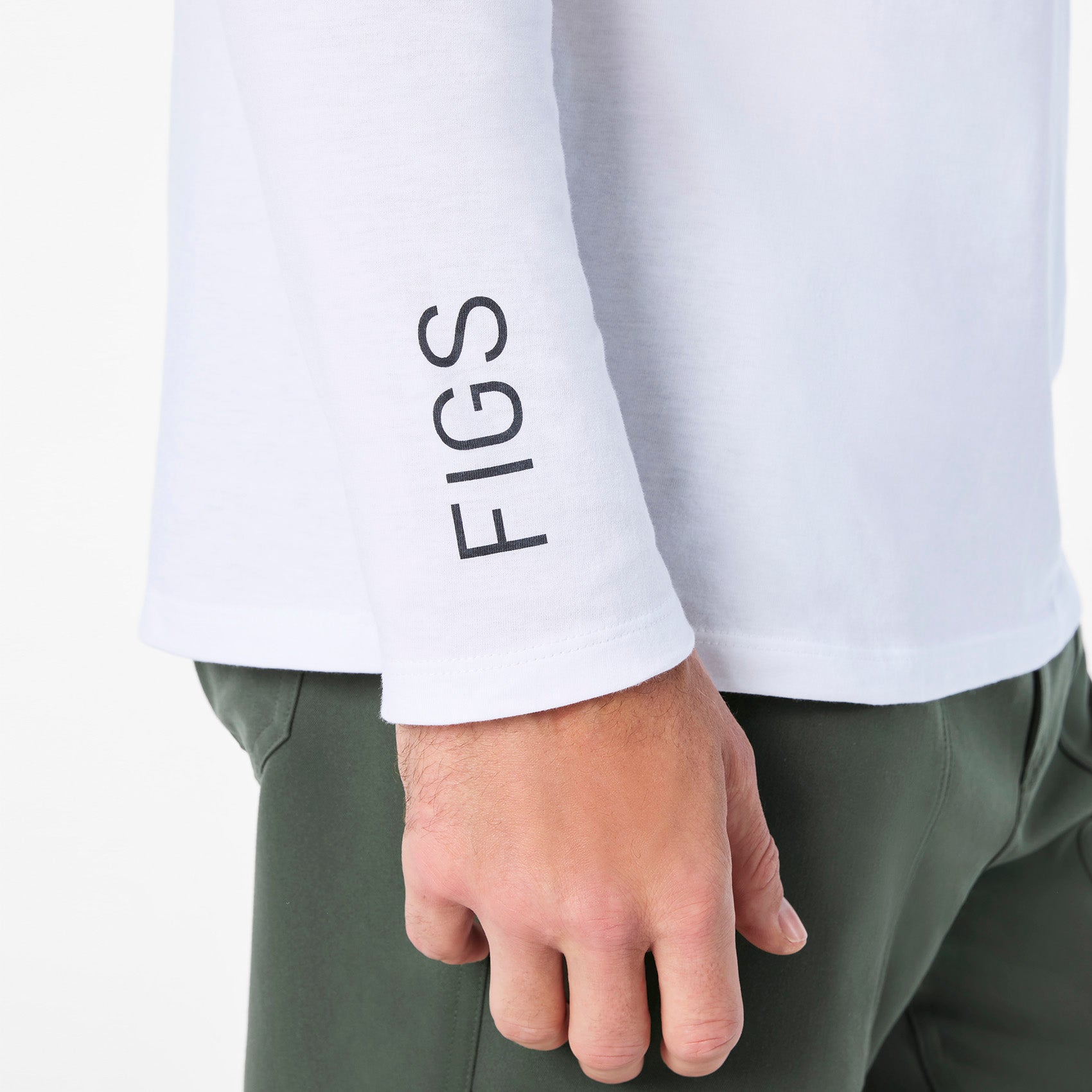 My First Name is Doctor Long-Sleeve Underscrub - Optic White