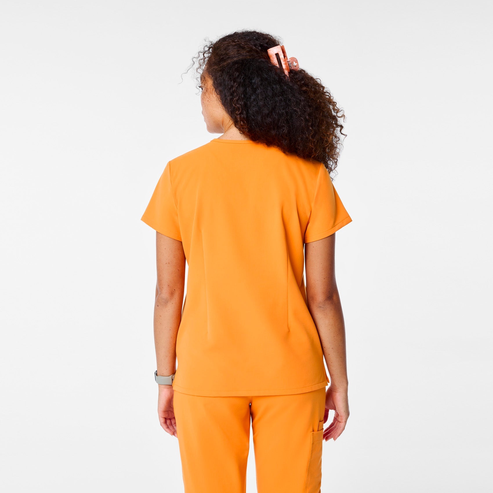 Casma Scrub Top™ - Creamsicle