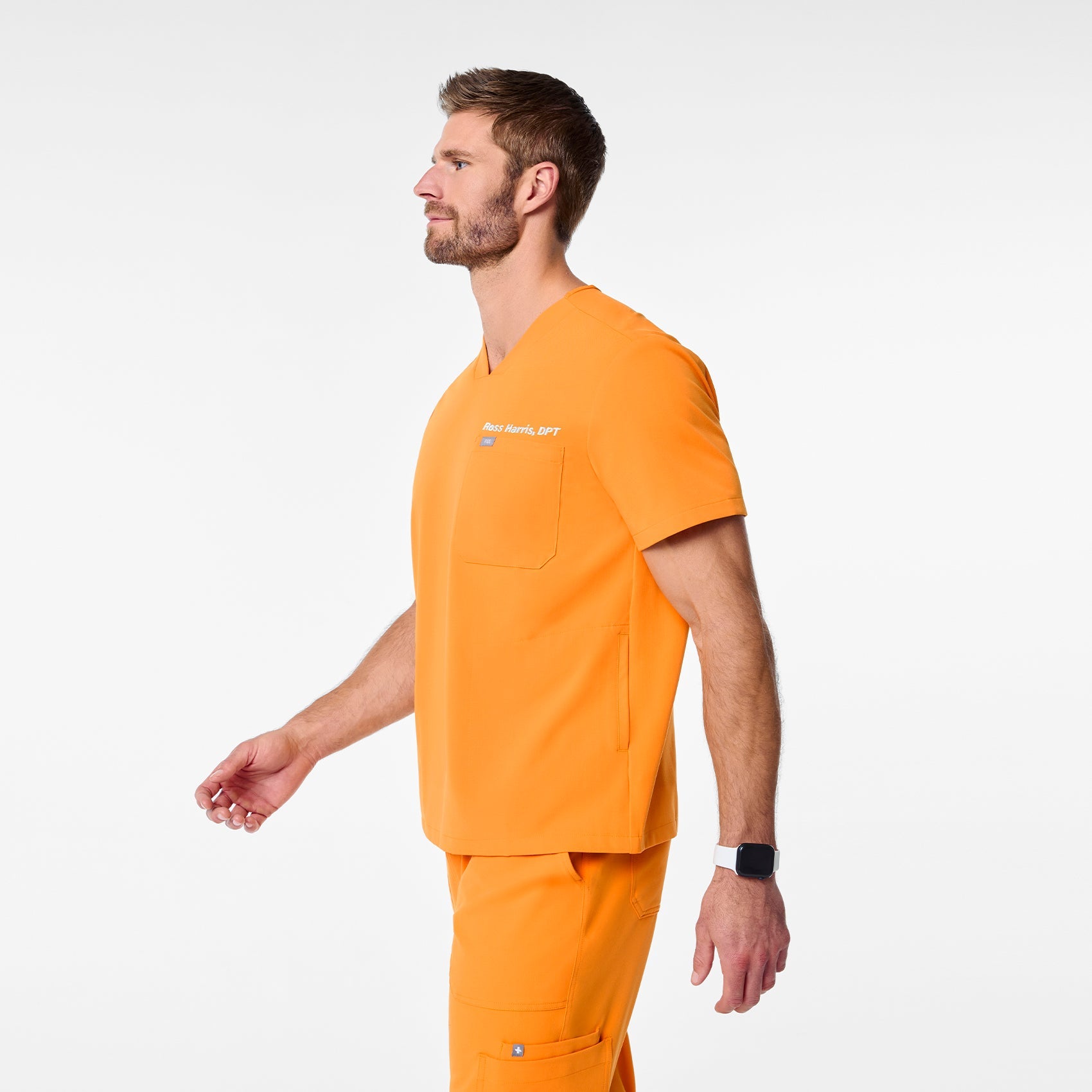 Chisec Scrub Top™ - Creamsicle