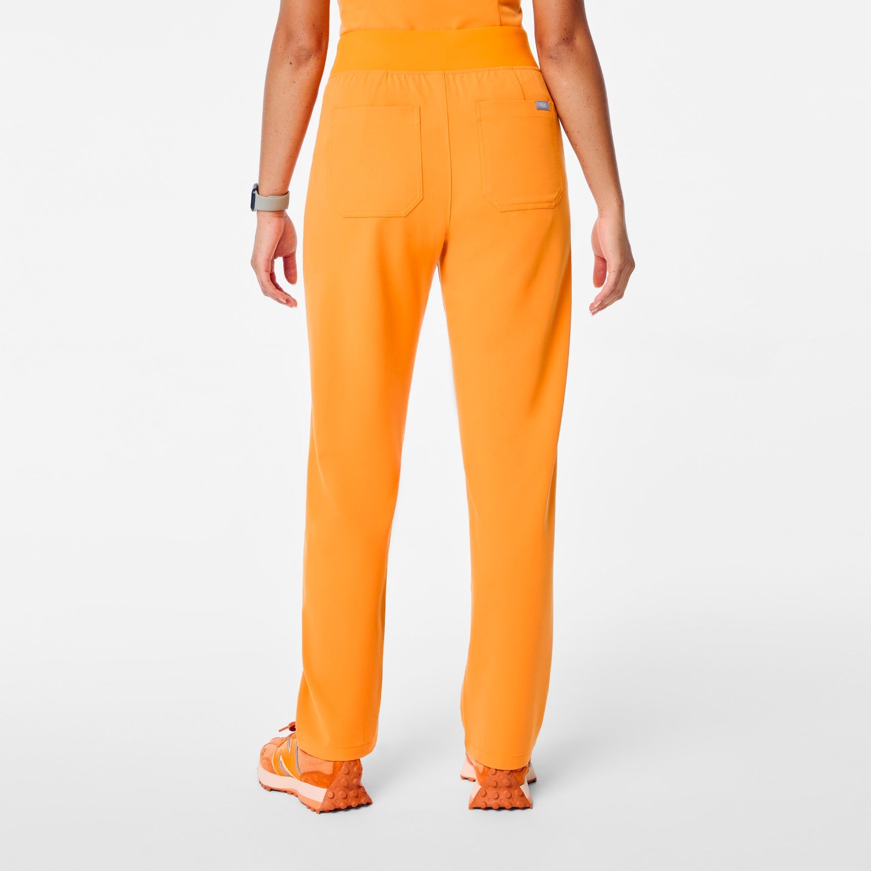 Livingston High-Rise Straight-Leg Scrub Pant™ - Creamsicle