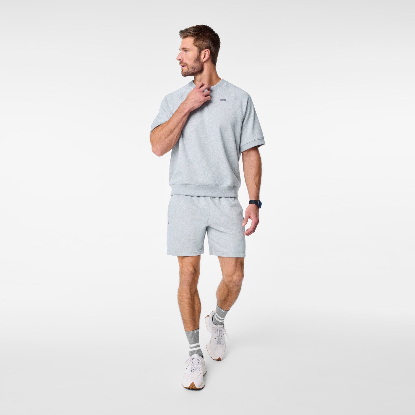 Elliot Sweatshorts - Heather Grey