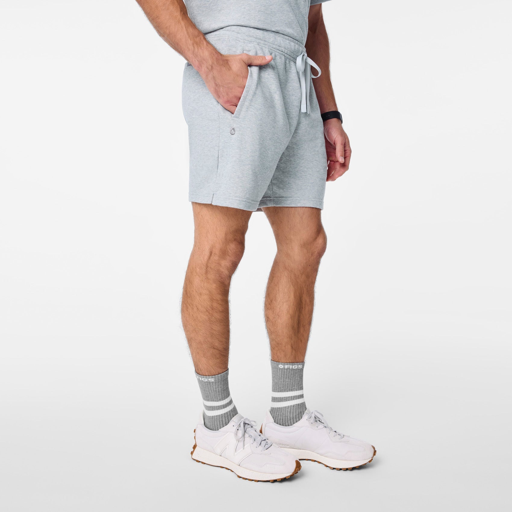 Elliot Sweatshorts - Heather Grey