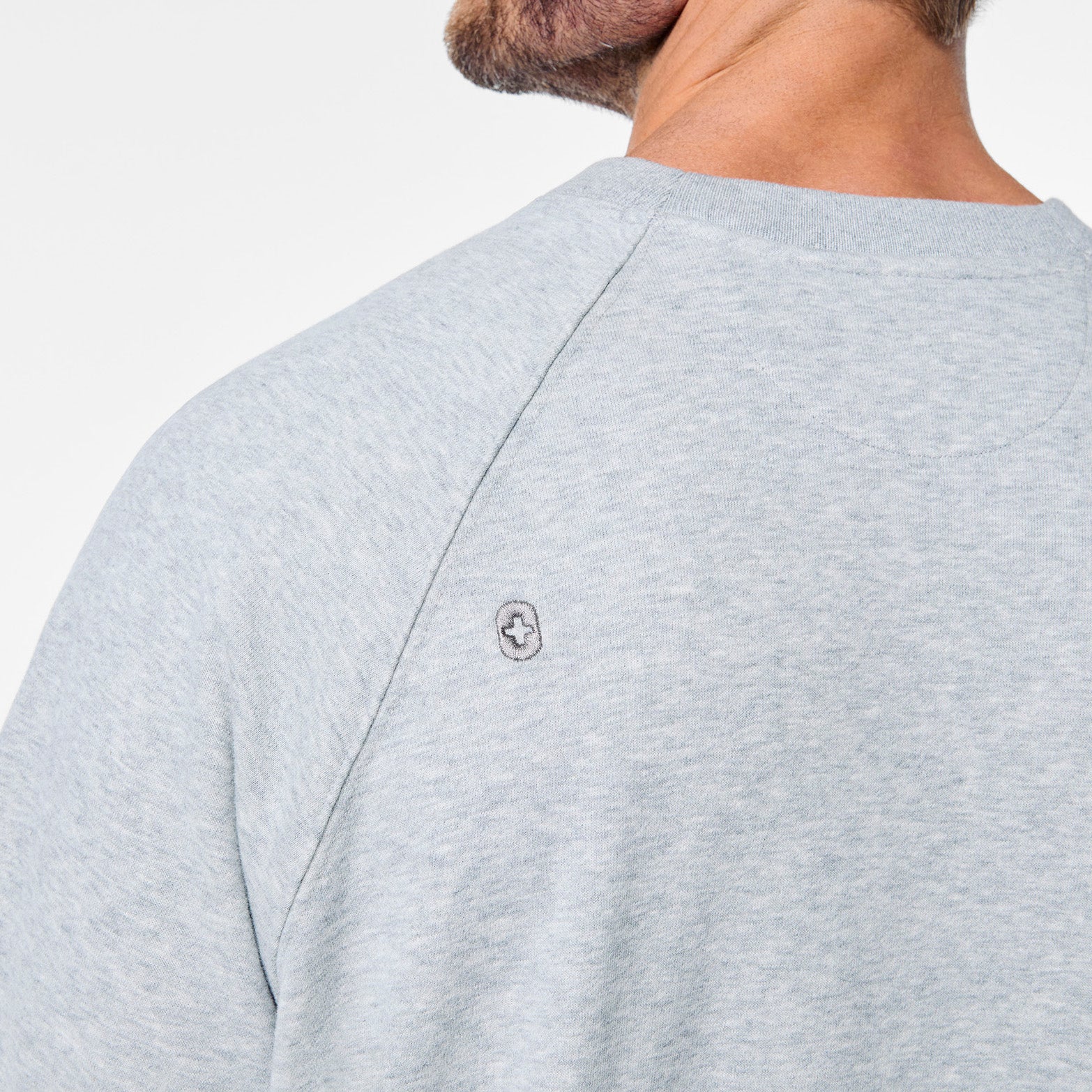 Elliot Short-Sleeve Sweatshirt - Heather Grey