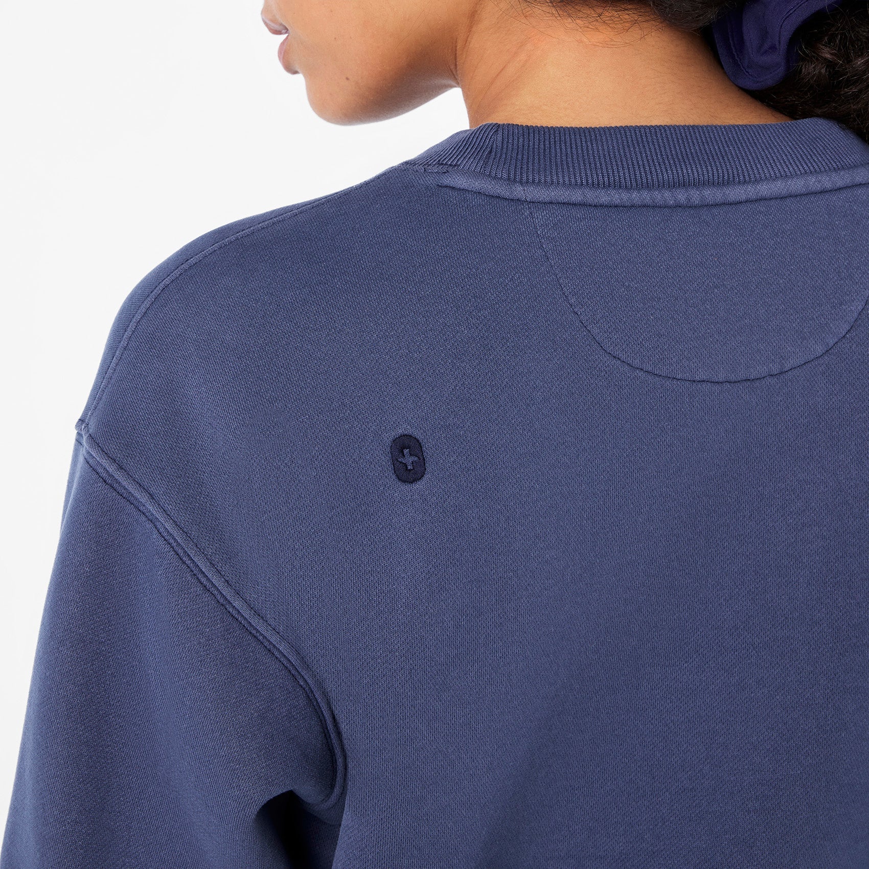 Hayden Vintage Wash Crewneck Sweatshirt - Quiet Navy