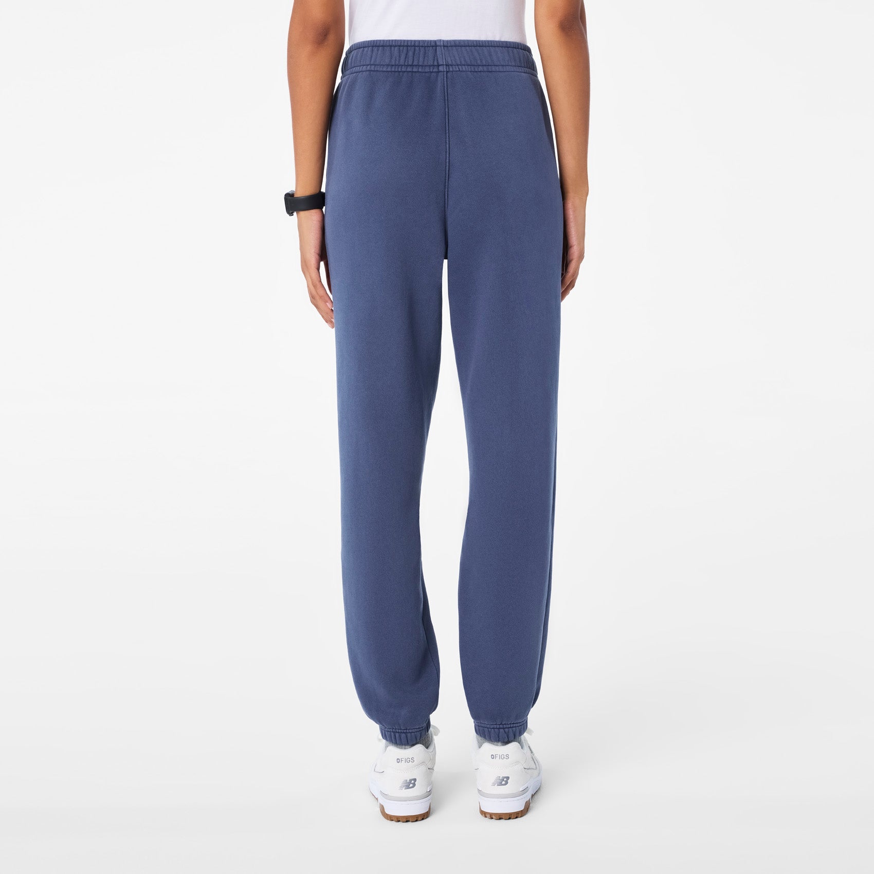 Hayden Vintage Wash Jogger Sweatpants - Quiet Navy