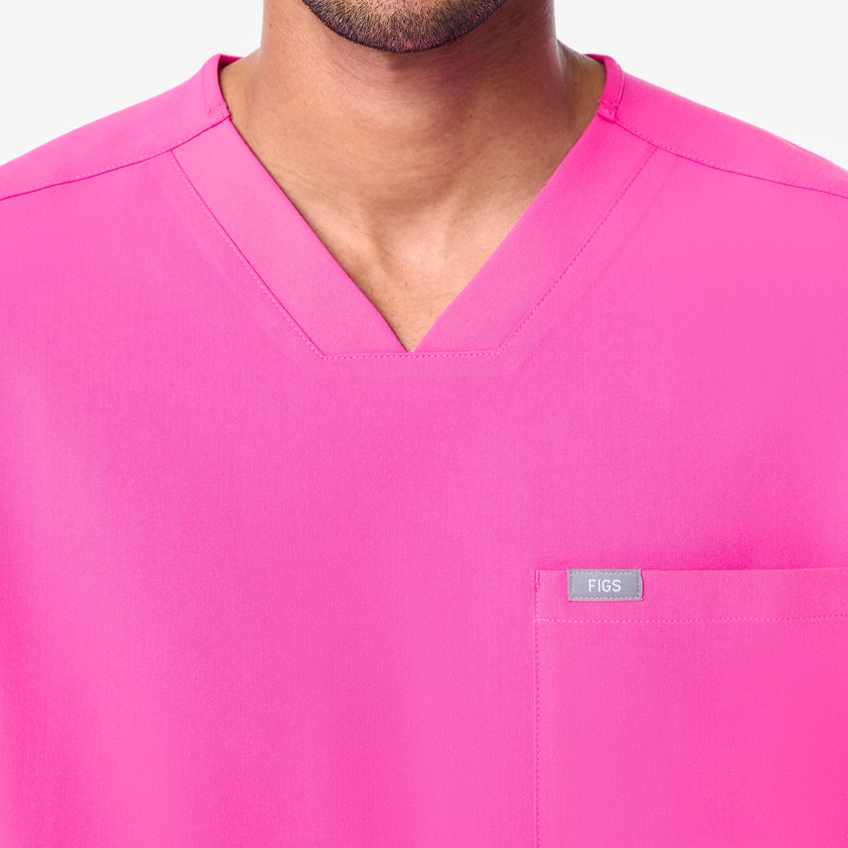 Chisec Scrub Top™ - Rapid Response Pink