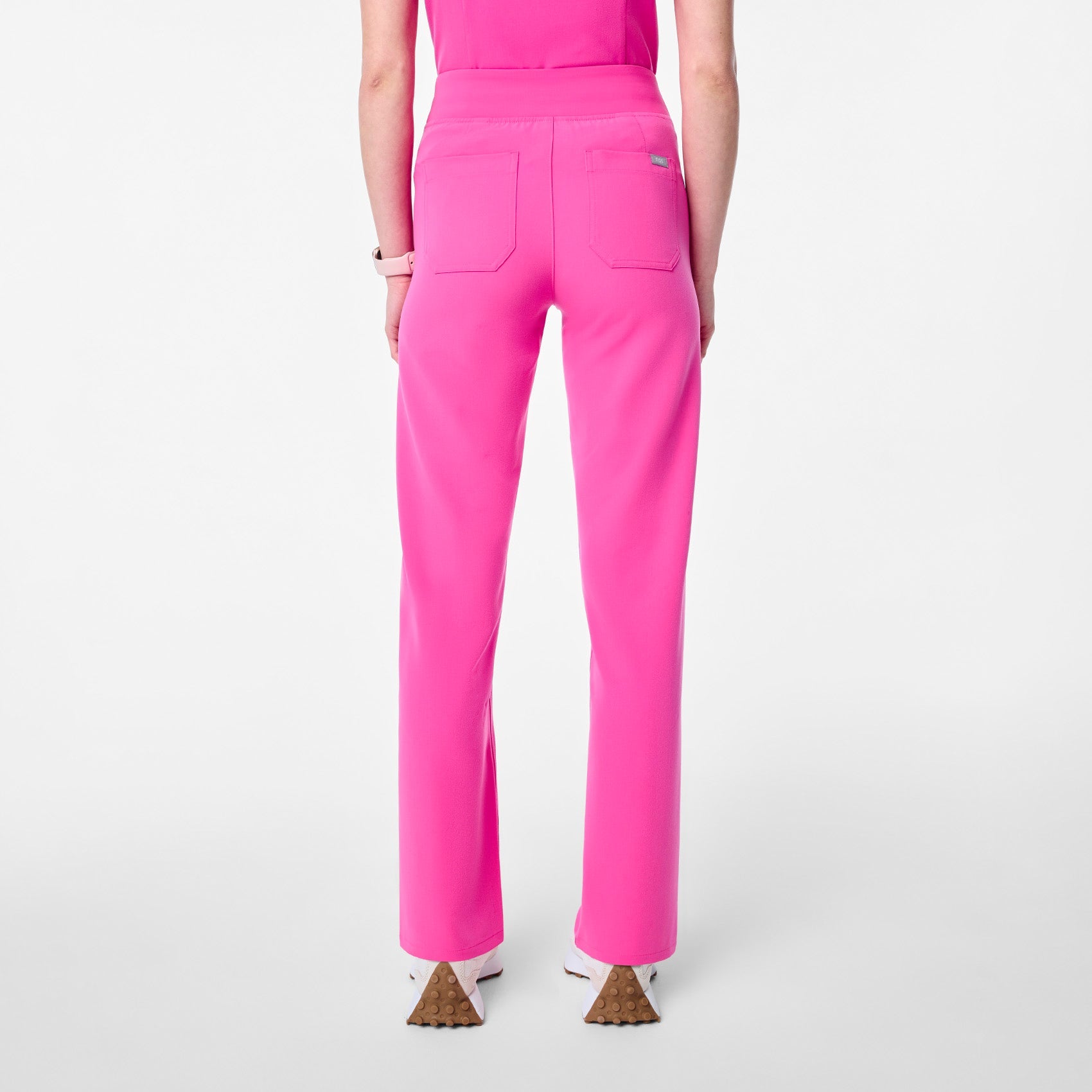 Livingston High-Rise Straight-Leg Scrub Pant™ - Rapid Response Pink