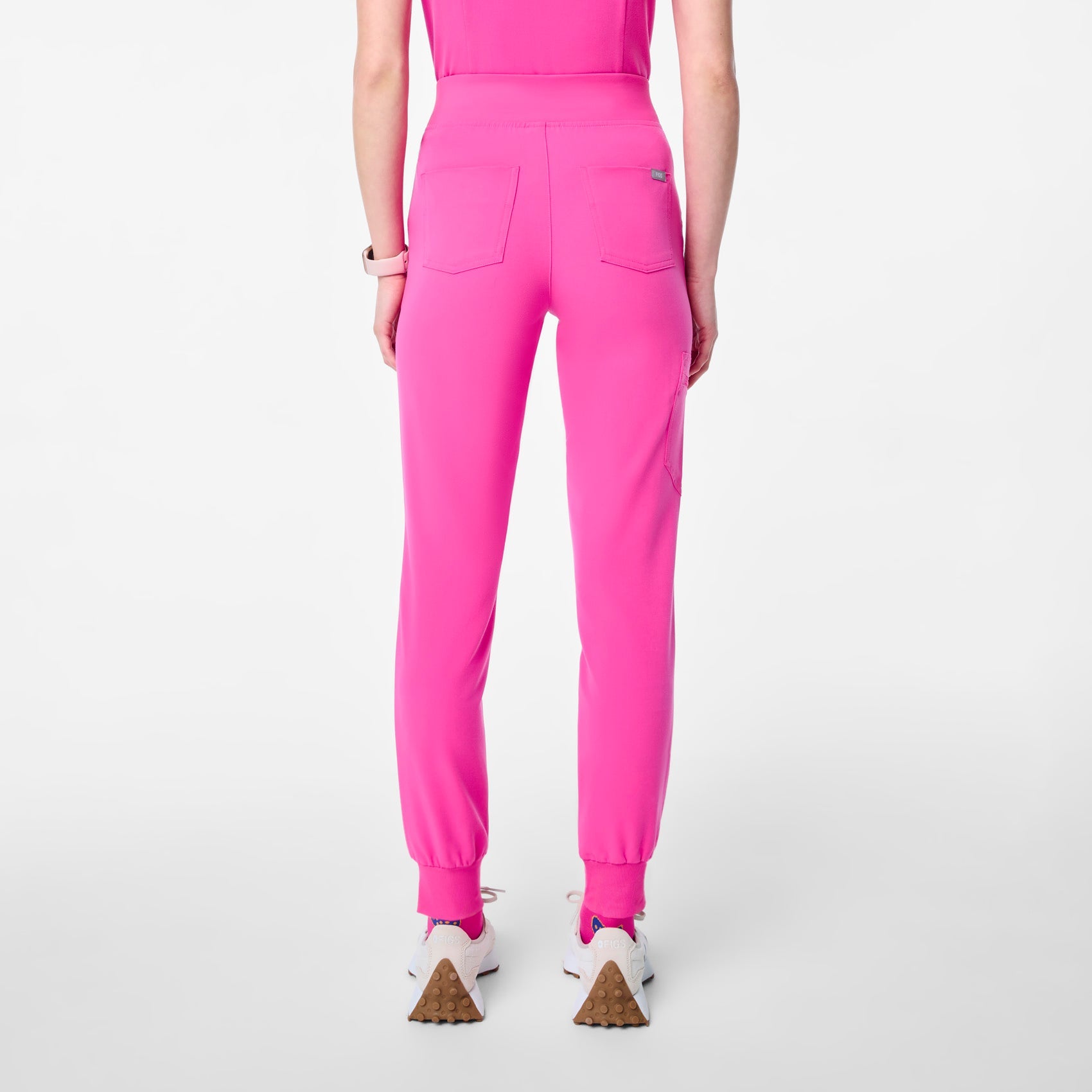 Zamora High-Rise Jogger Scrub Pant™ - Rapid Response Pink