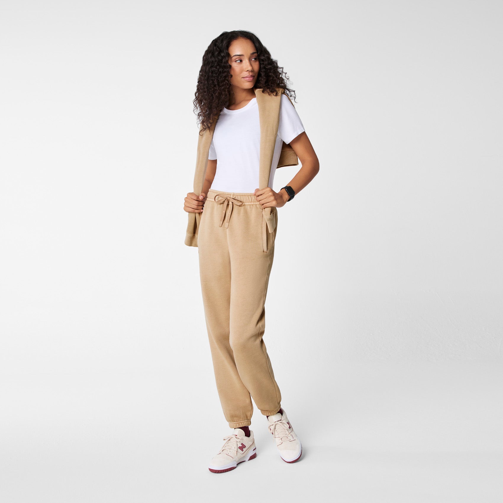 Hayden Vintage Wash Jogger Sweatpants - Sequoia