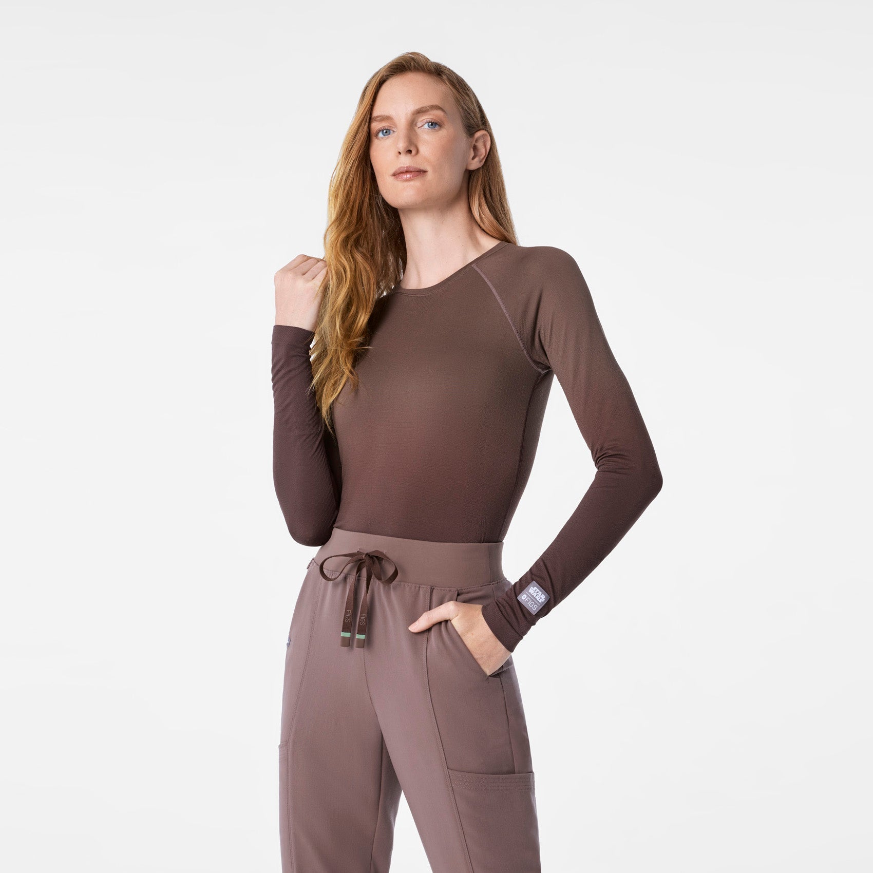 STAR WARS™ | FIGS Salta Ombre Underscrub - Ombre Smokey Taupe