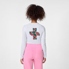  Spring White Long-Sleeve Underscrub - Optic White