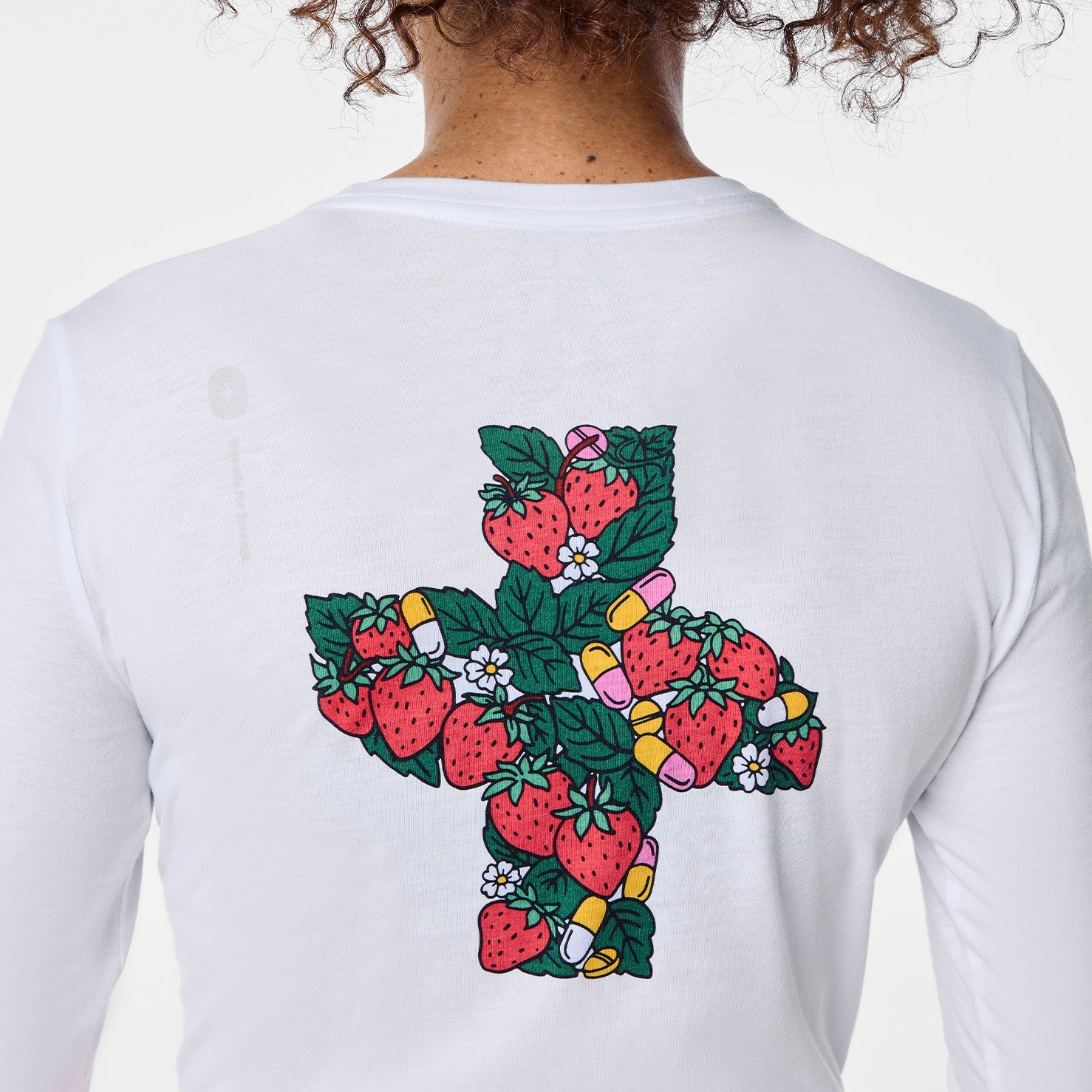  Spring White Long-Sleeve Underscrub - Optic White