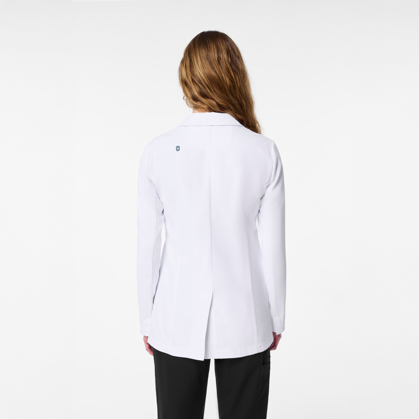 Bellevue Short Slim Lab Coat - White
