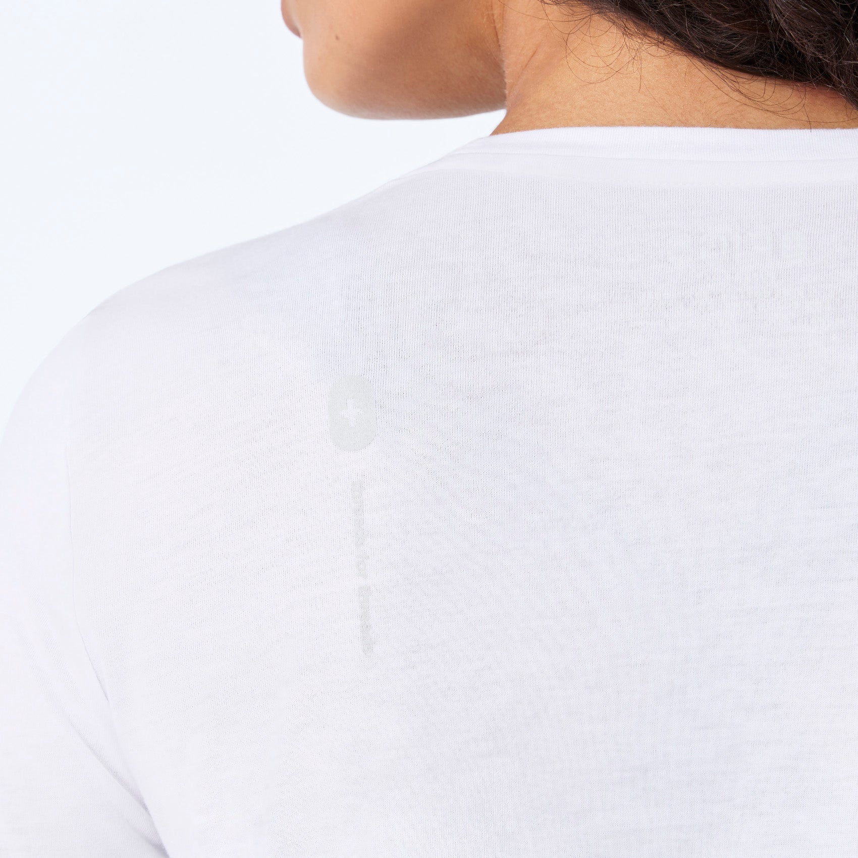 My First Name Is Doctor Long-Sleeve Underscrub - Optic White
