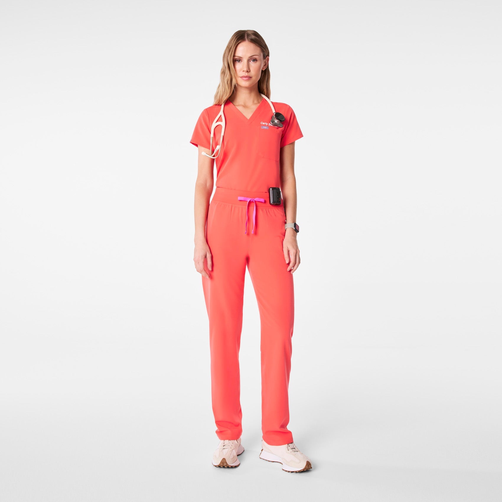 Livingston High-Rise Straight-Leg Scrub Pant™ - Fireside