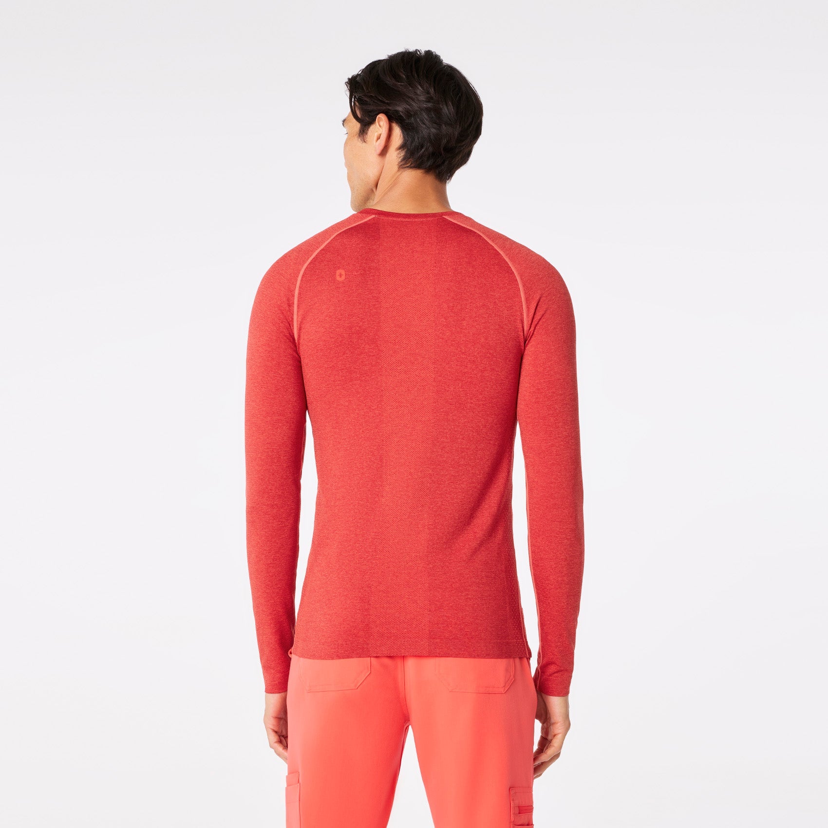 Makato Seamless Long-Sleeve Underscrub - Dark Fireside