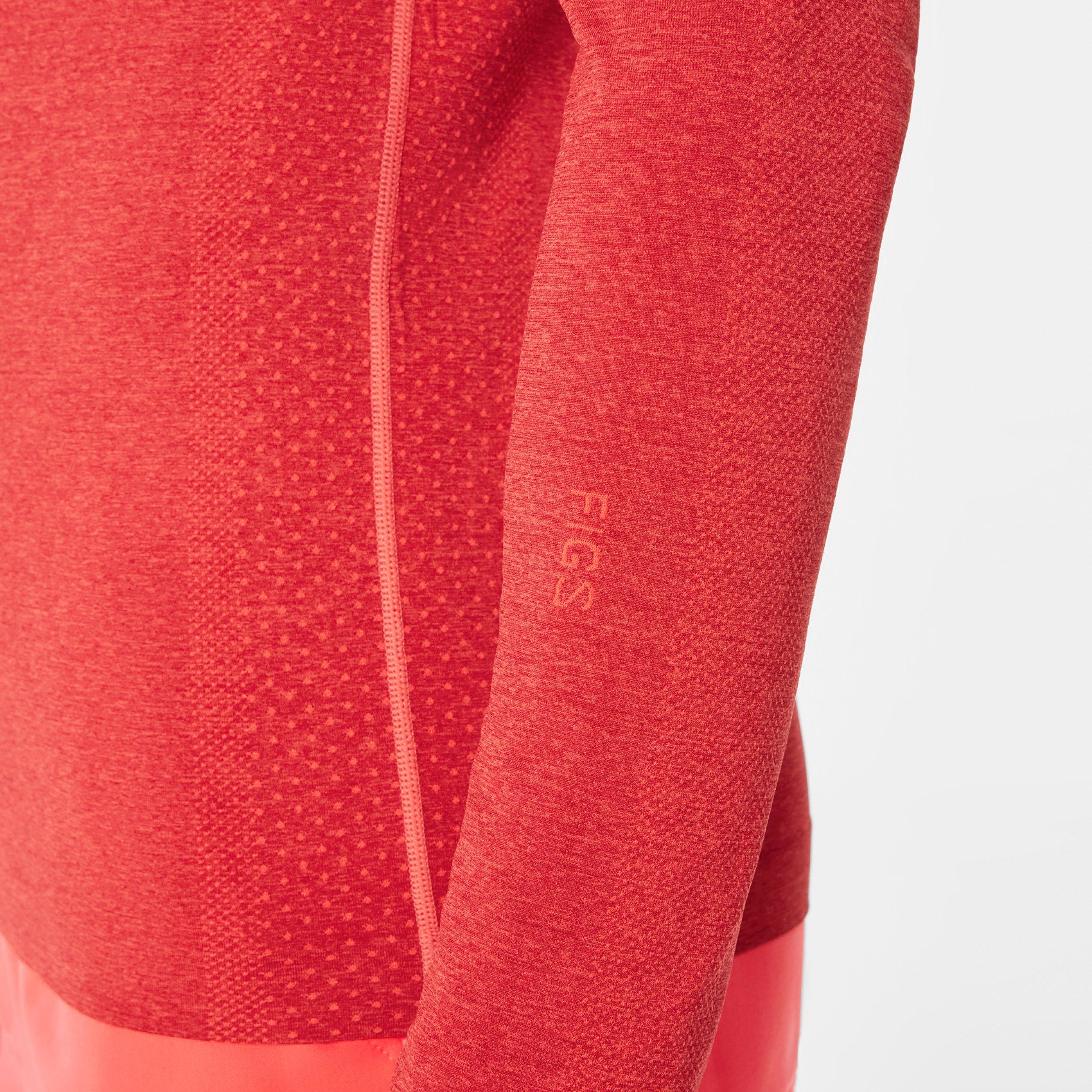 Makato Seamless Long-Sleeve Underscrub - Dark Fireside