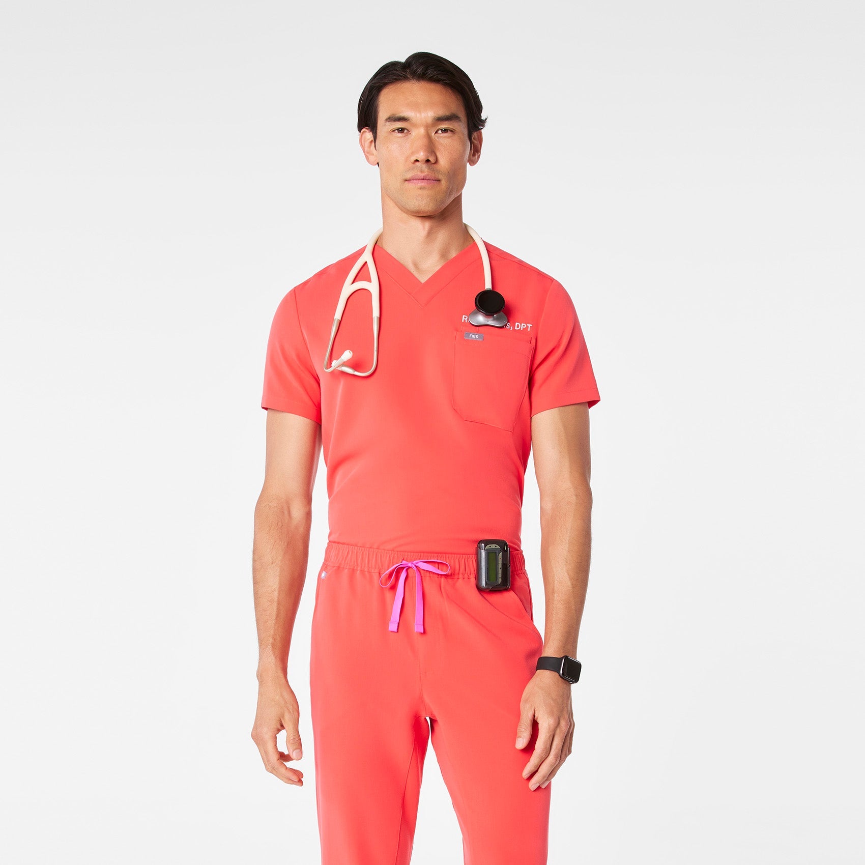 Leon Scrub Top™ - Fireside