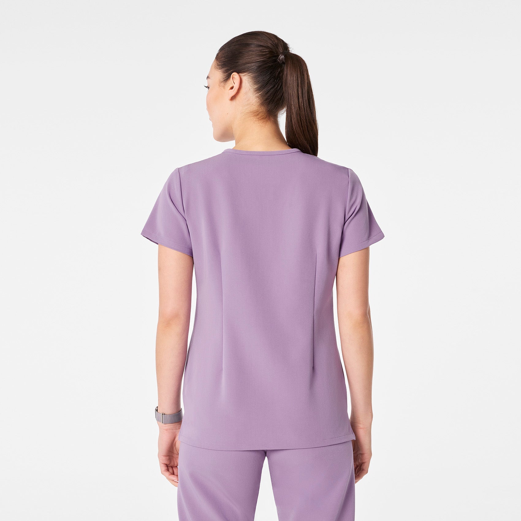 Casma Scrub Top™ - Purple Haze
