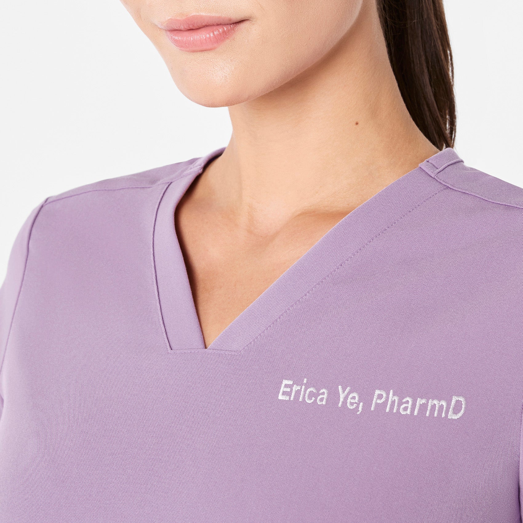 Casma Scrub Top™ - Purple Haze