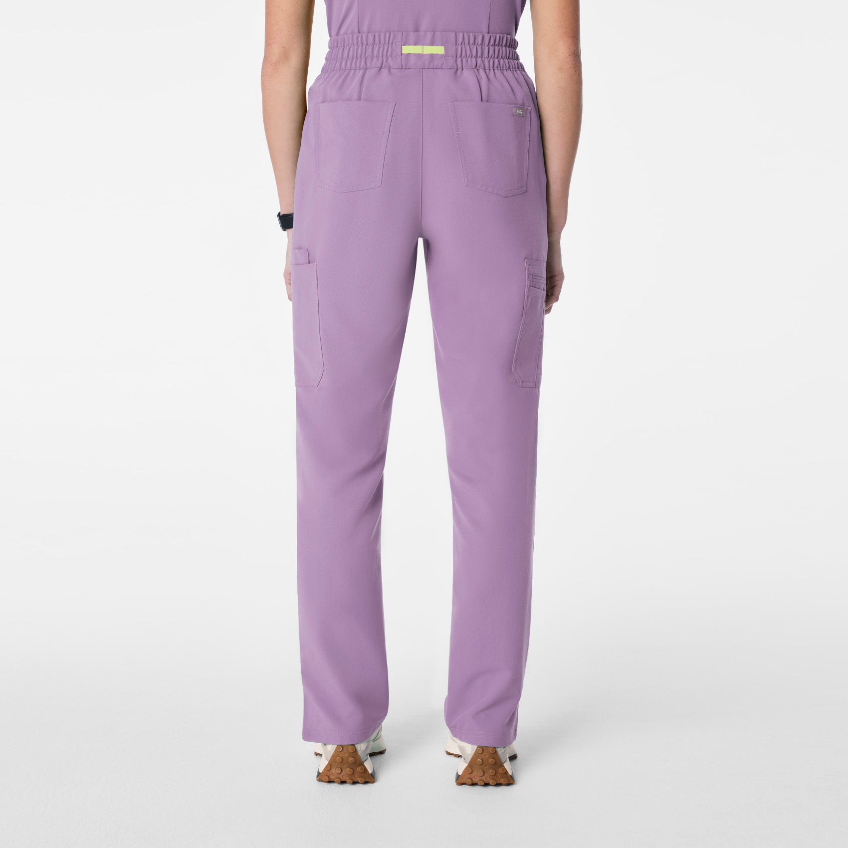 Dowa High-Rise Straight-Leg Scrub Pant - Purple Haze
