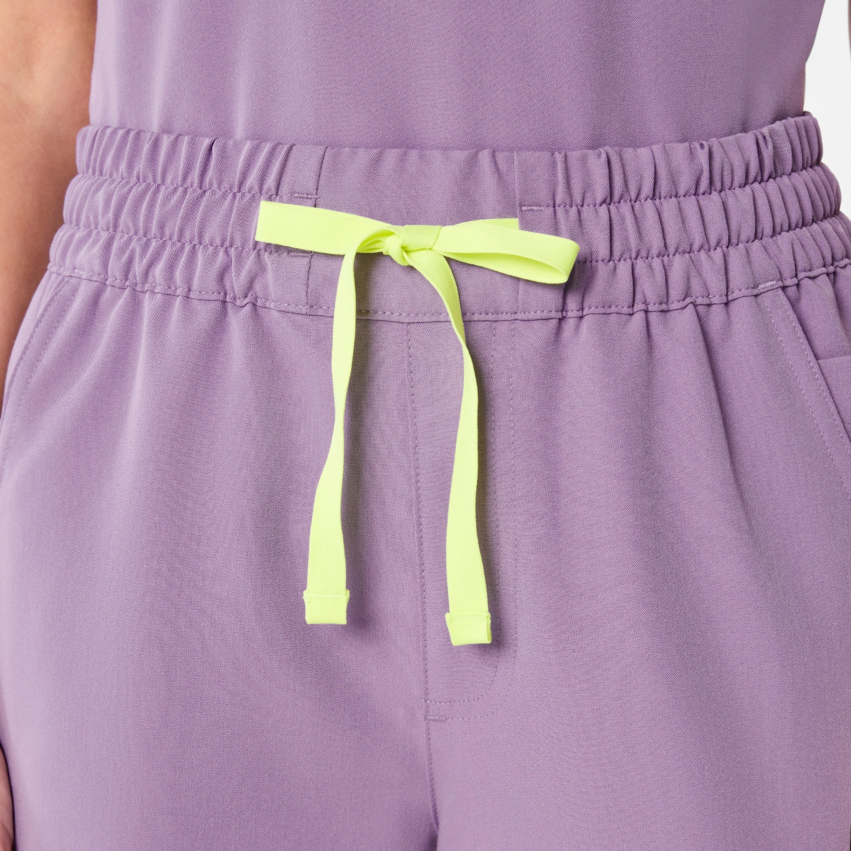 Dowa High-Rise Straight-Leg Scrub Pant - Purple Haze
