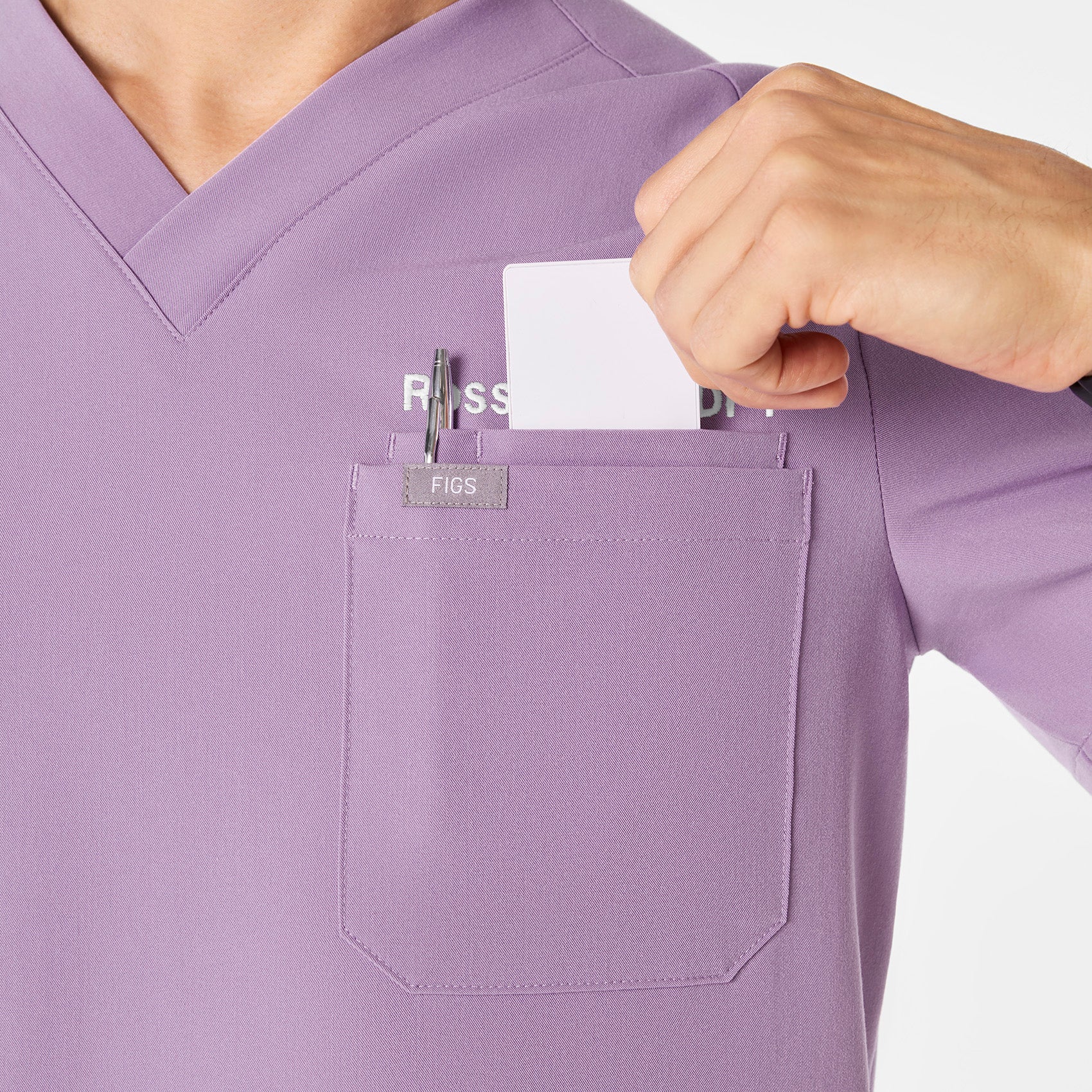 Leon Scrub Top™ - Purple Haze