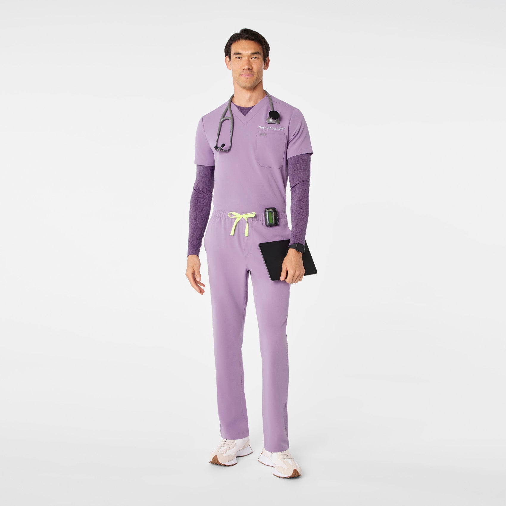 Makato Seamless Long-Sleeve Underscrub - Dark Purple Haze