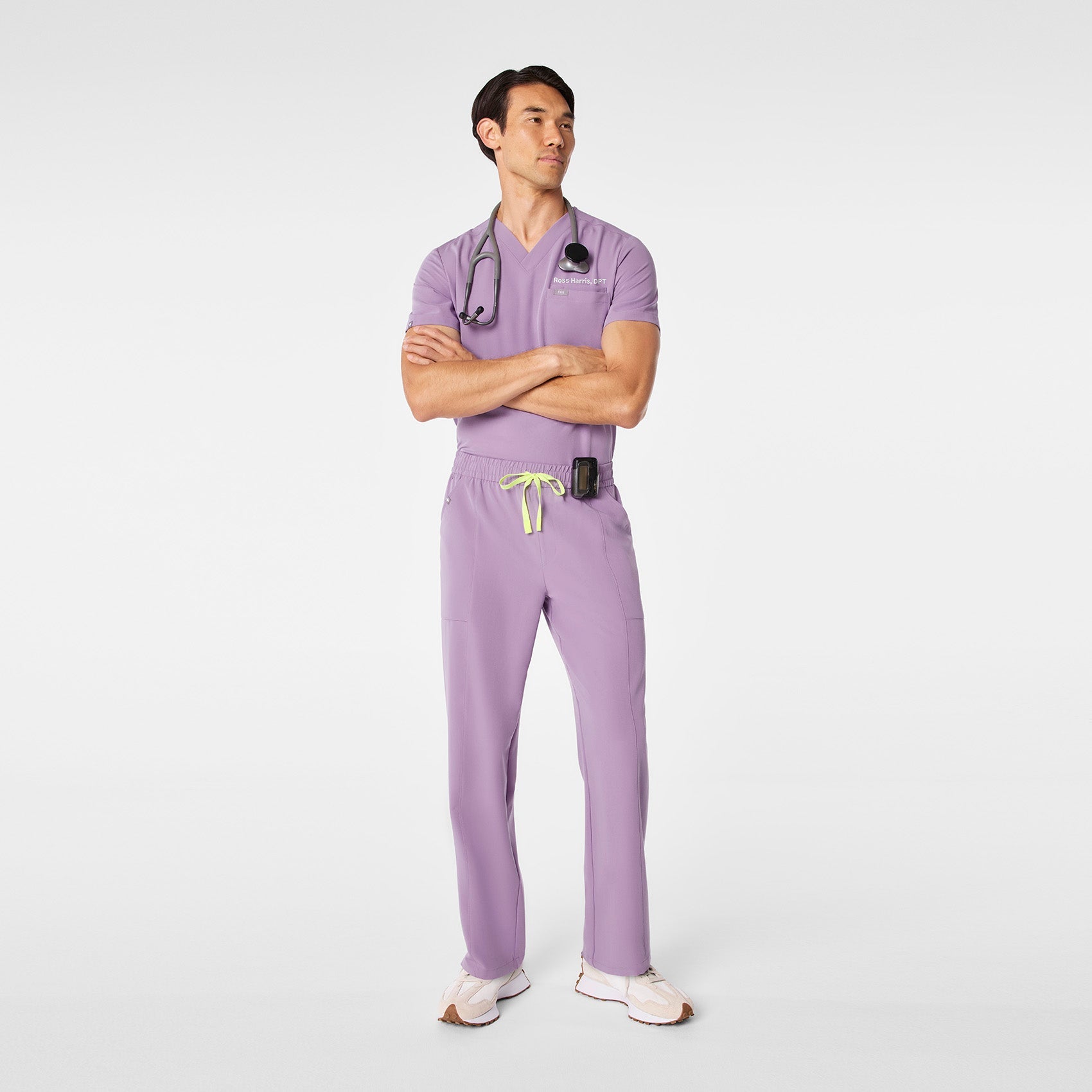 Vernon Straight-Leg Scrub Pant - Purple Haze