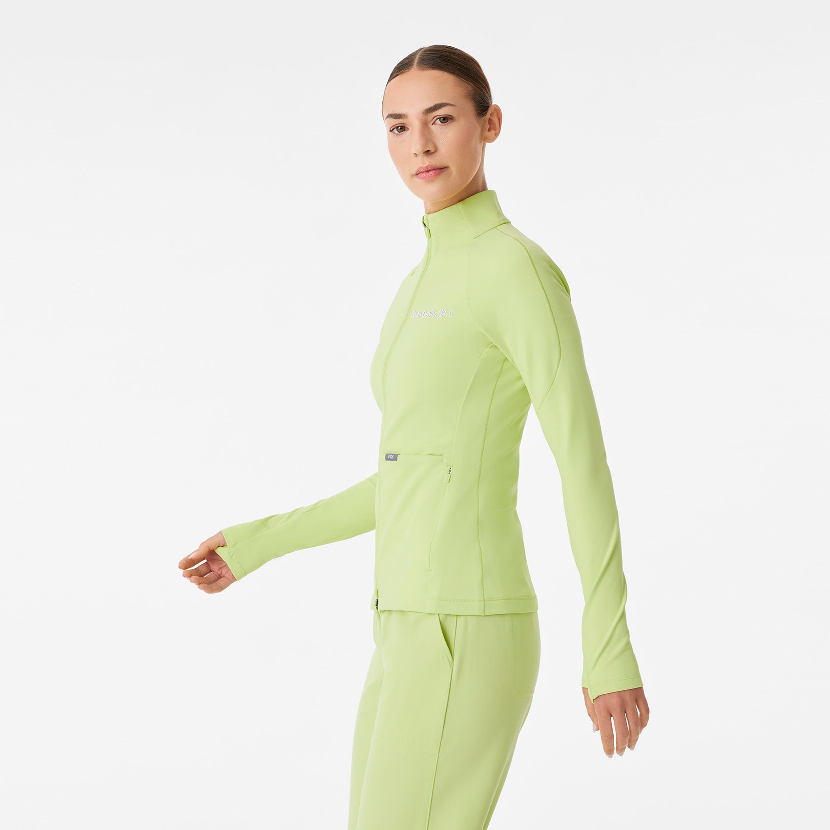 ContourKnit Scrub Jacket™ - Sea Mist