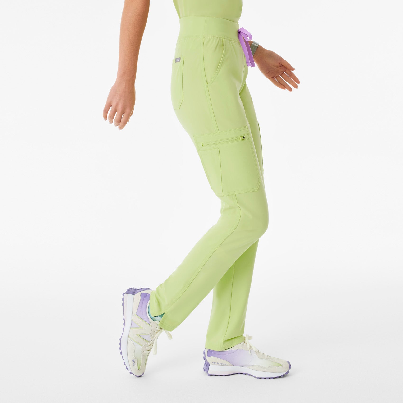 Yola High-Rise Slim Scrub Pant™ - Sea Mist