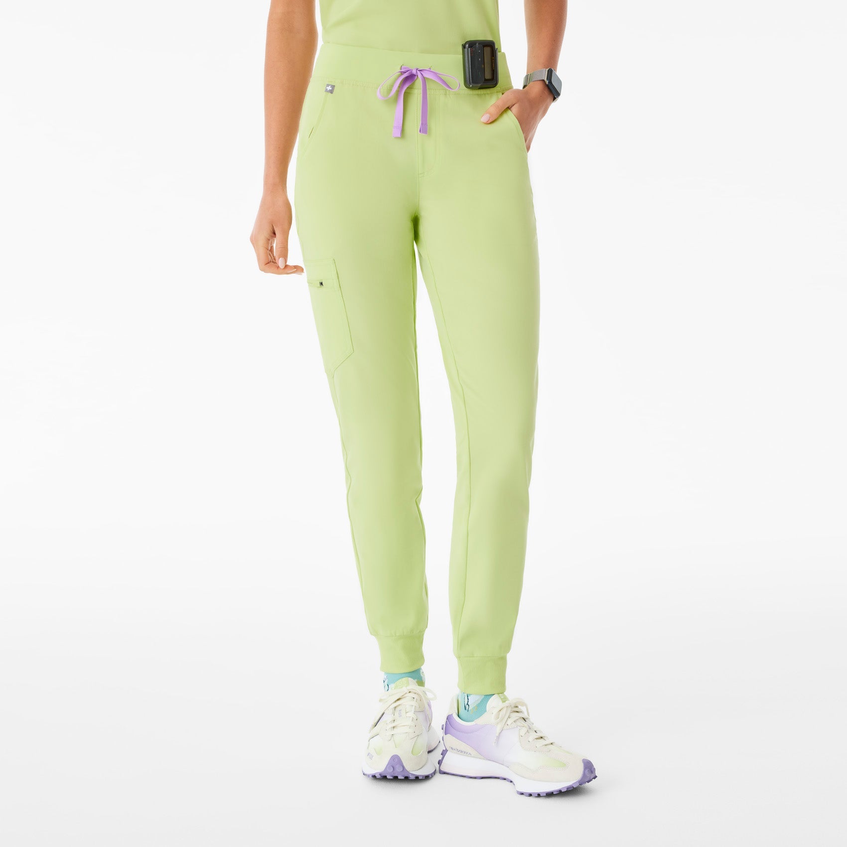 Zamora High-Rise Jogger Scrub Pant™ - Sea Mist
