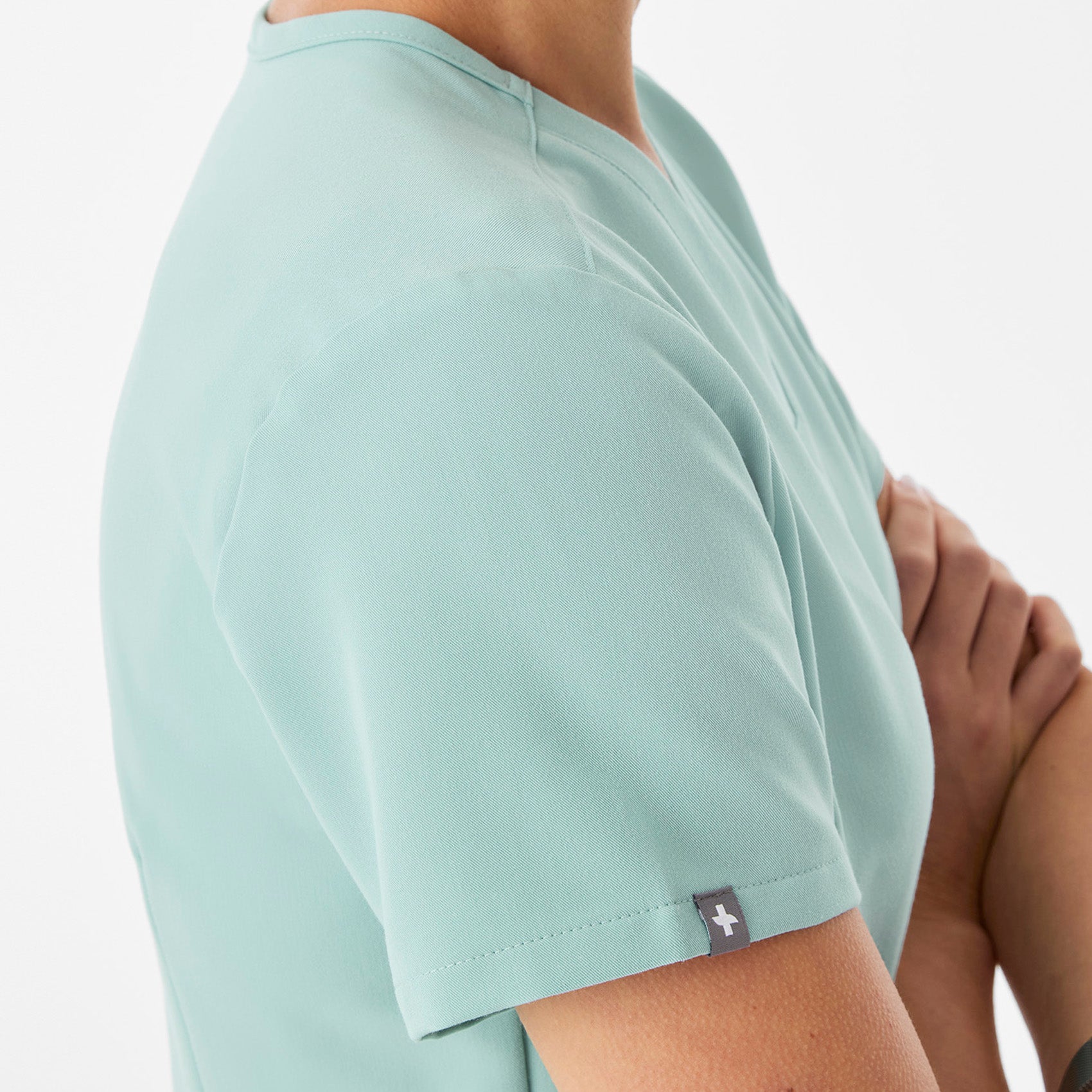 Casma Scrub Top™ - Seaglass