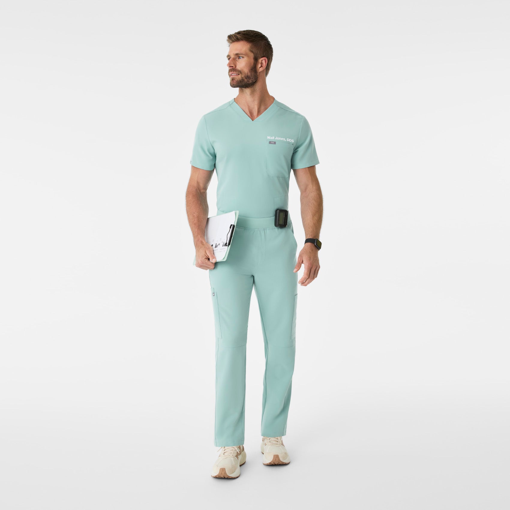 Chisec Scrub Top™ - Seaglass