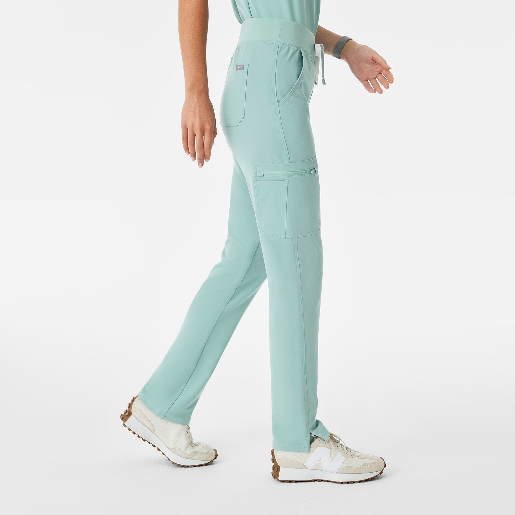 Yola High-Rise Slim Scrub Pant™ - Seaglass