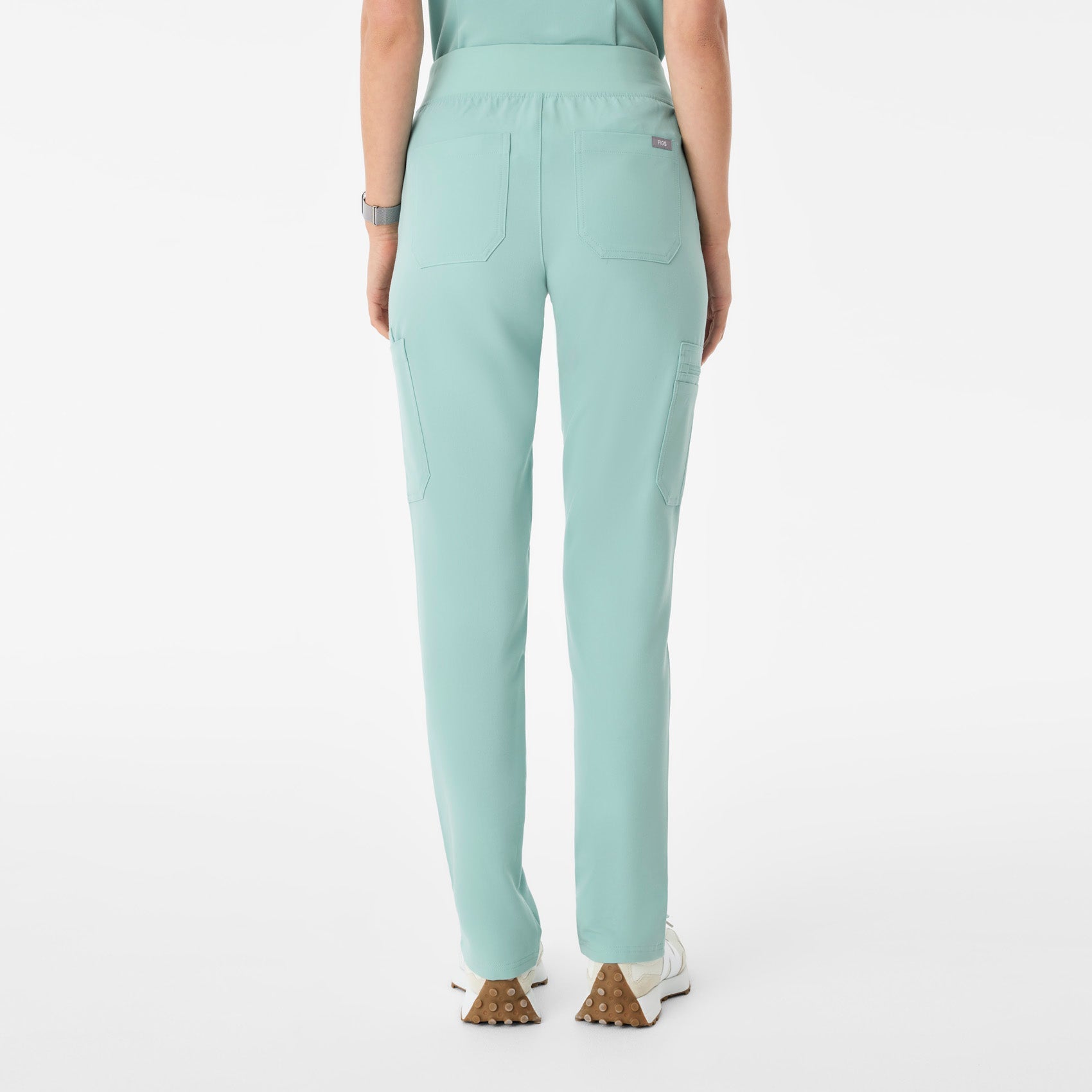 Yola High-Rise Slim Scrub Pant™ - Seaglass