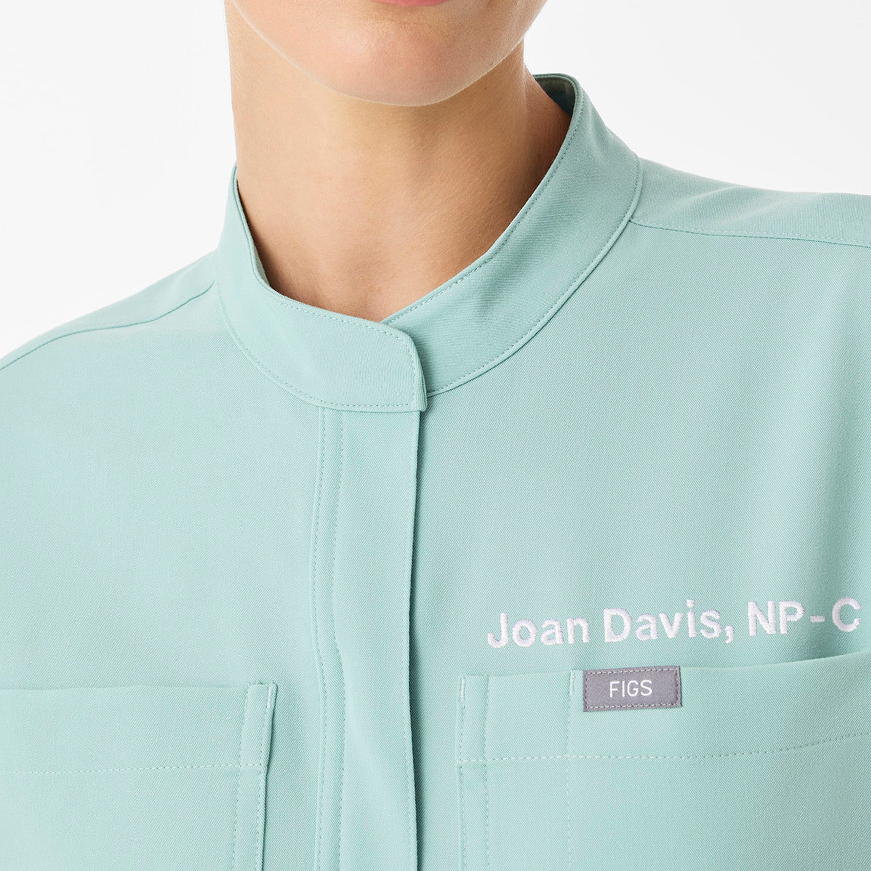 Rafaela Jogger ScrubJumpsuit™ - Seaglass