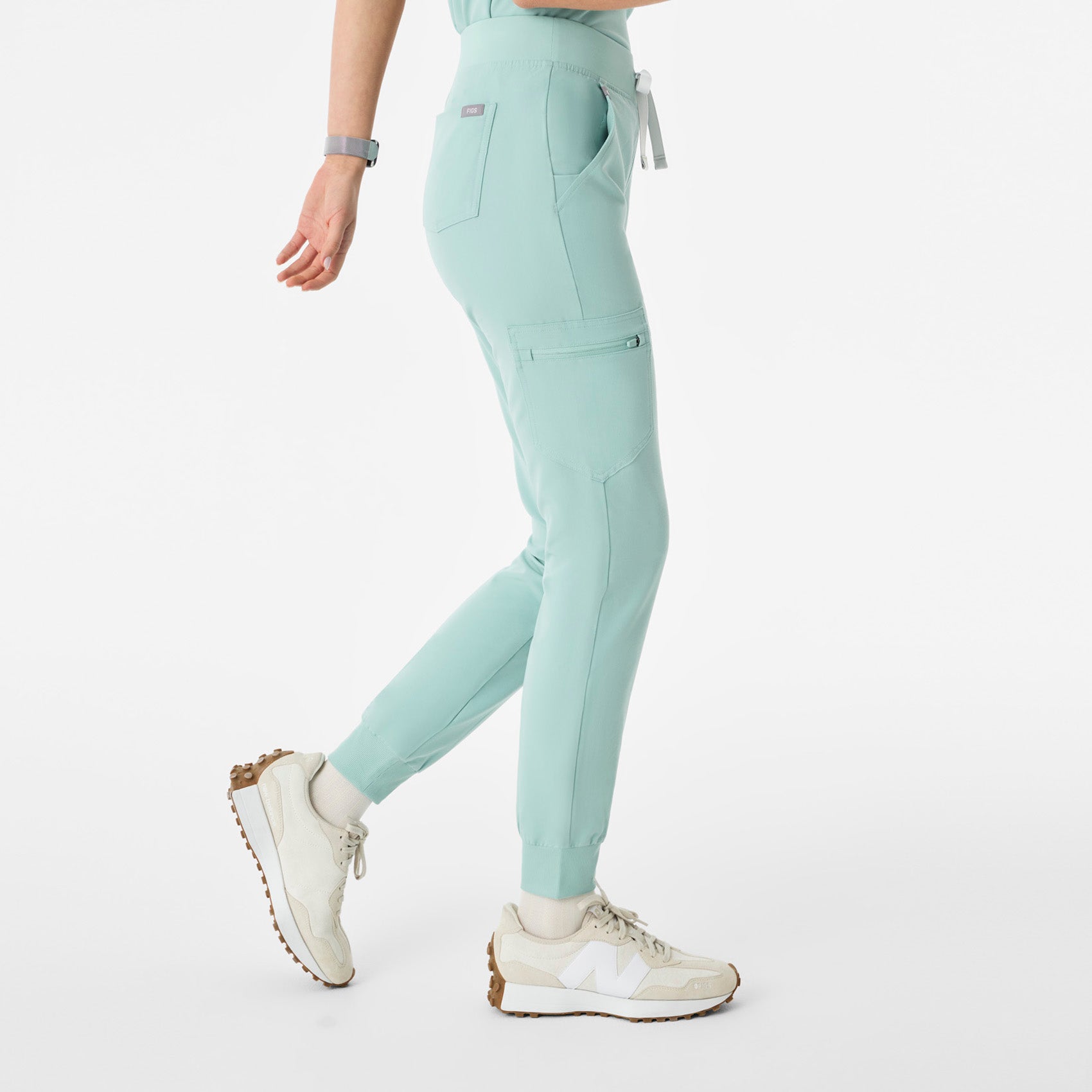 Zamora High-Rise Jogger Scrub Pant™ - Seaglass