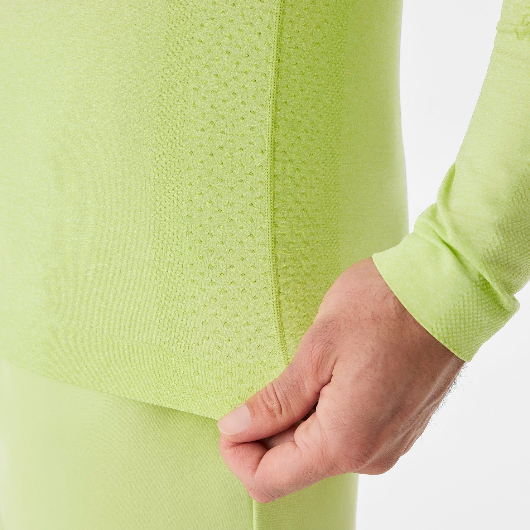 Makato Seamless Long-Sleeve Underscrub - Sea Mist