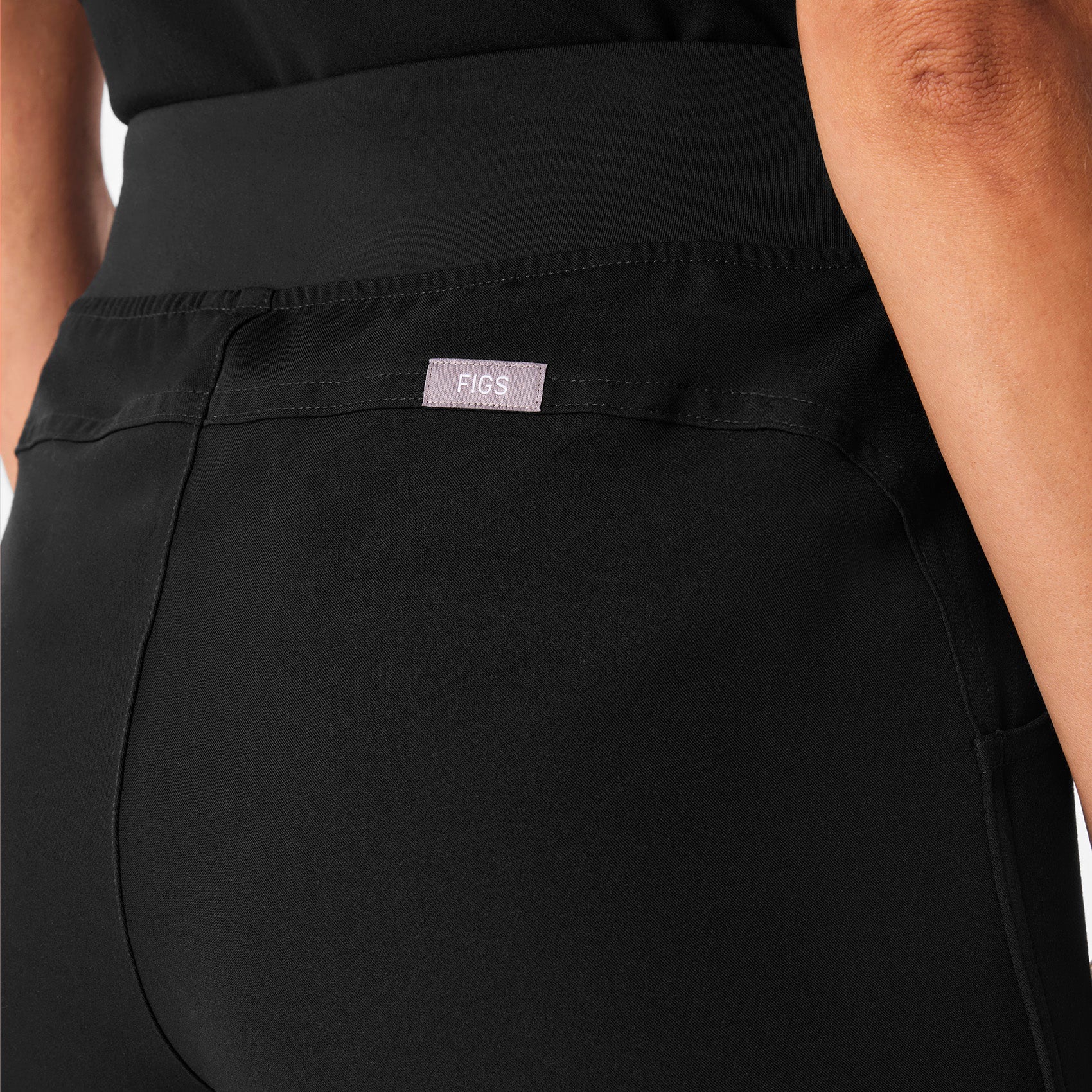 Kade High-Rise Straight-Leg Scrub Pant™ - Black