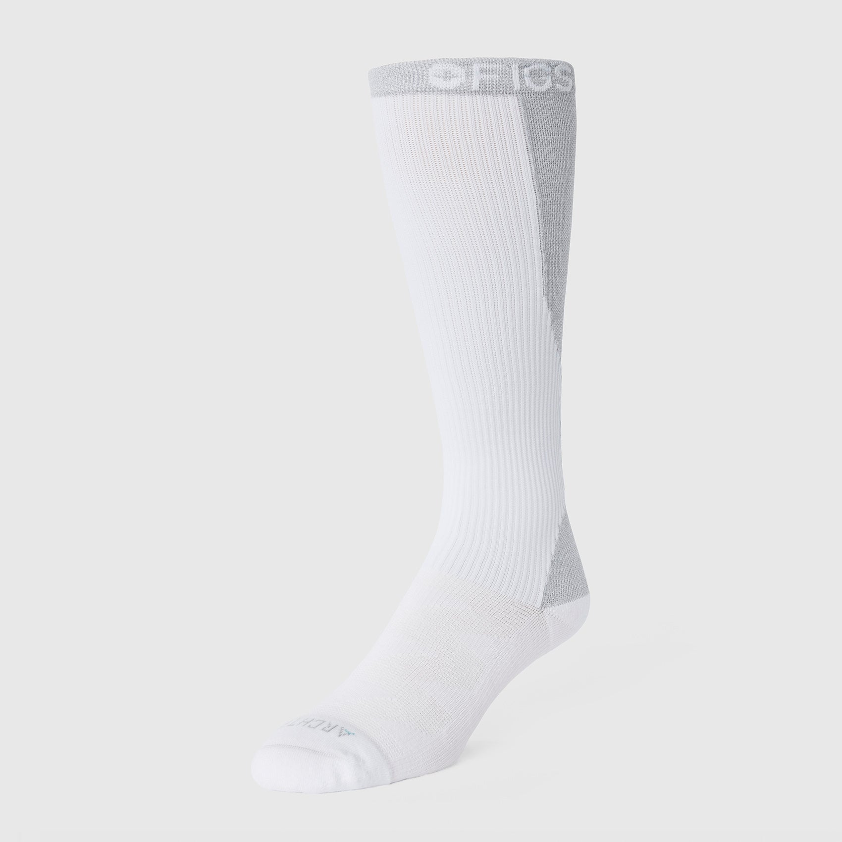FIGS | ArchTek® Compression Socks 20-30 mmHg - Optic White