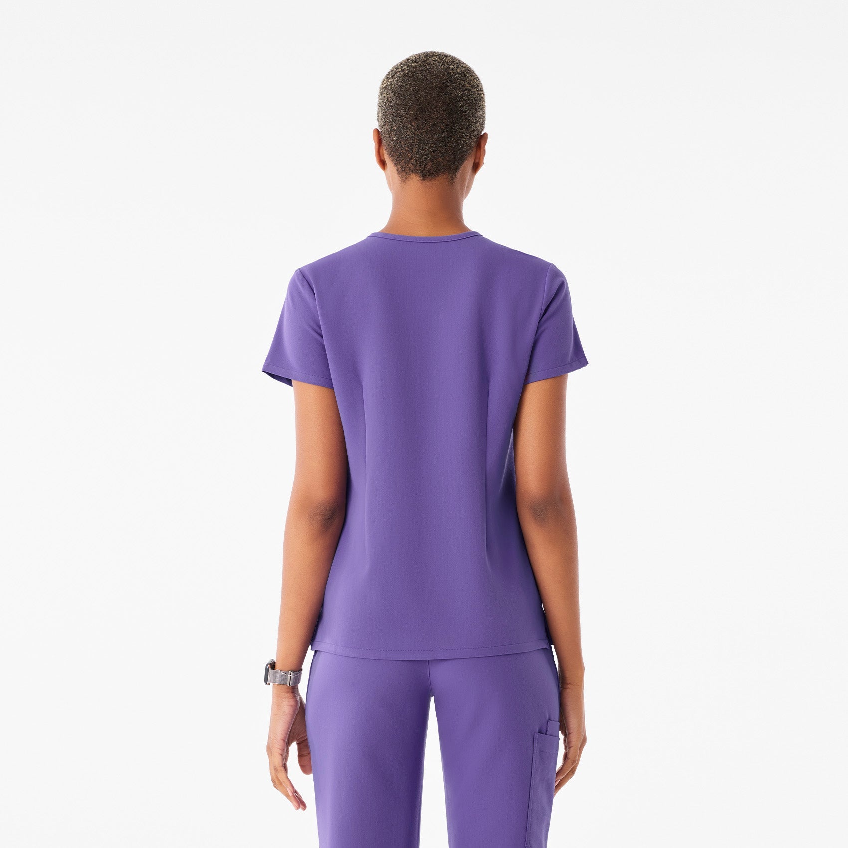 Casma Scrub Top™ - Amethyst