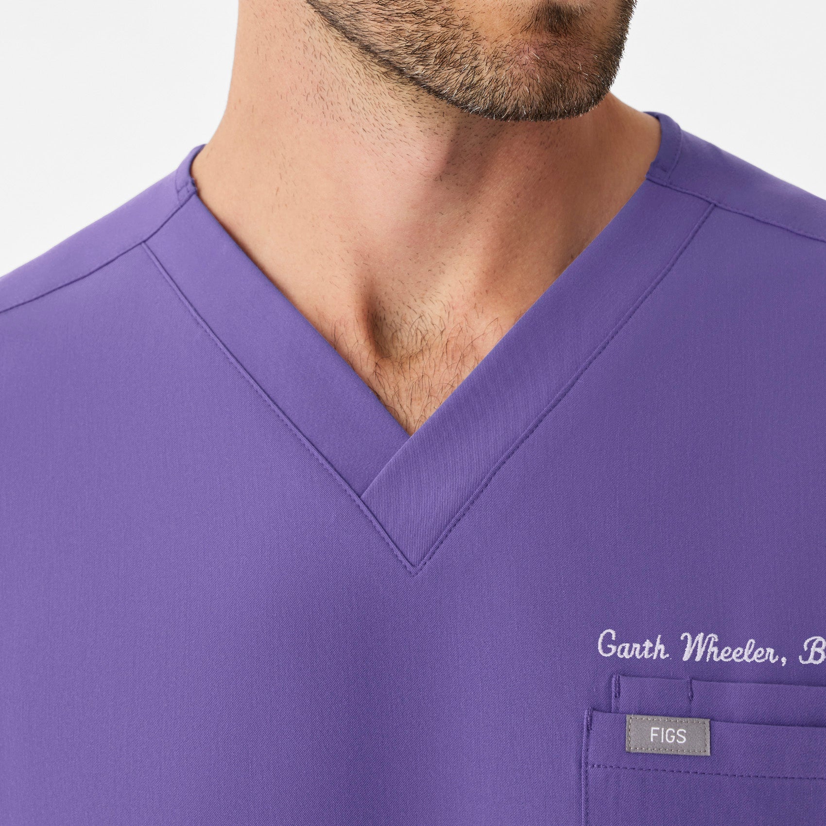 Leon Scrub Top™ - Amethyst