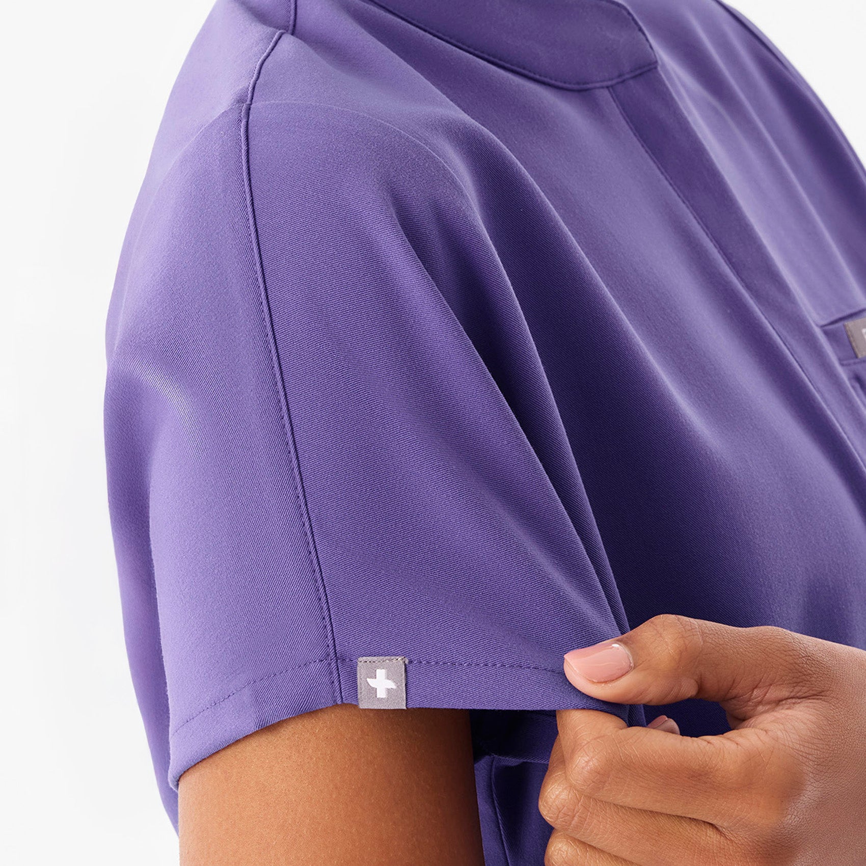Montex Relaxed Scrub Top - Amethyst