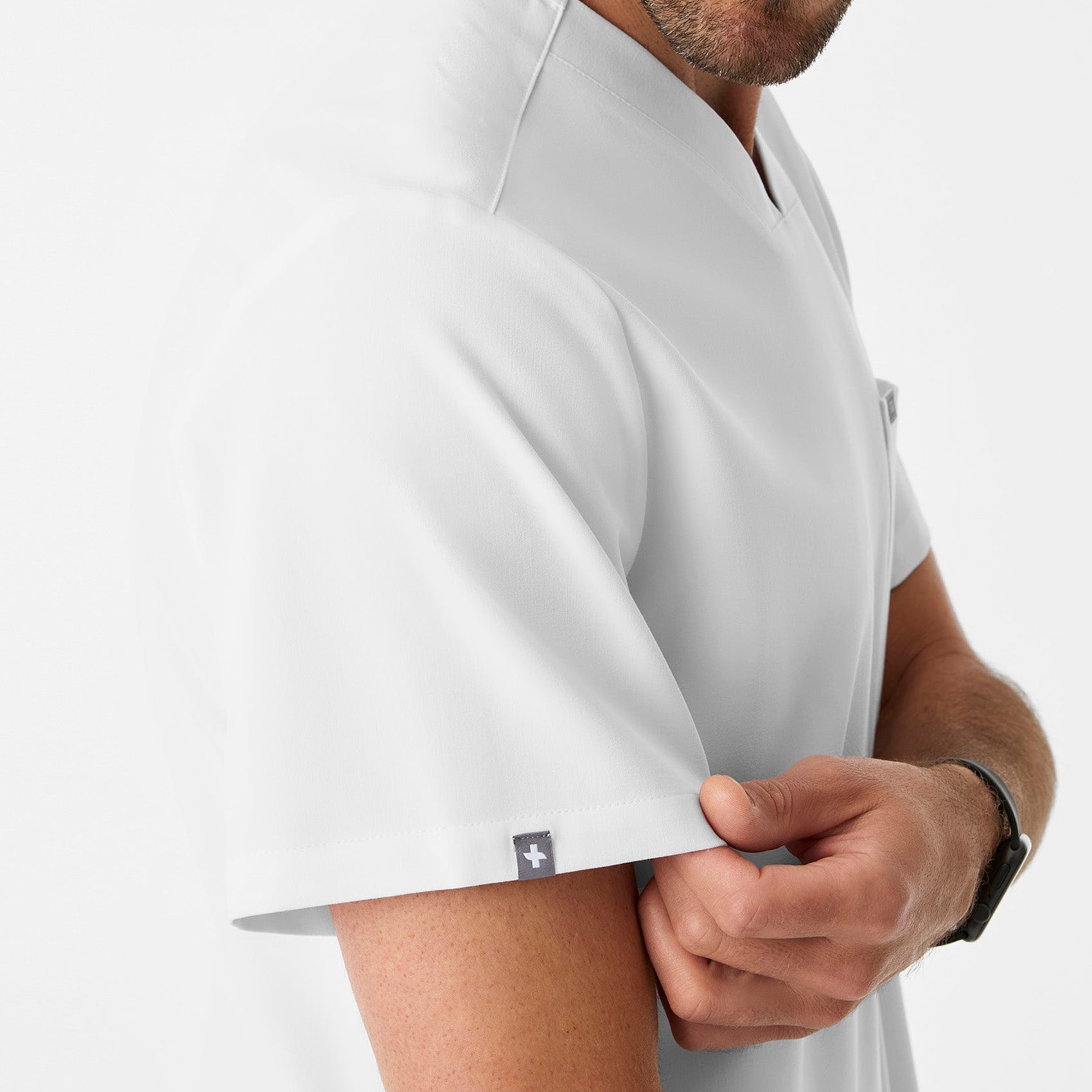 Chisec Scrub Top™ - Optic White