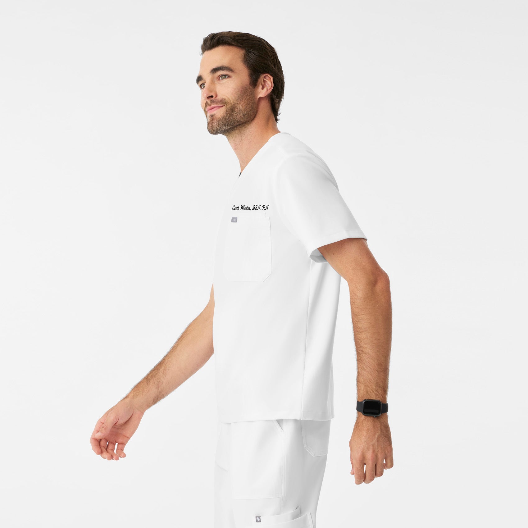 Leon Scrub Top™ - Optic White
